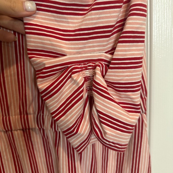 NEW Matilda Jane XXL 2X Stretchy Stripe Henley 3/4 Sleeve Pockets Dress - Picture 5 of 10